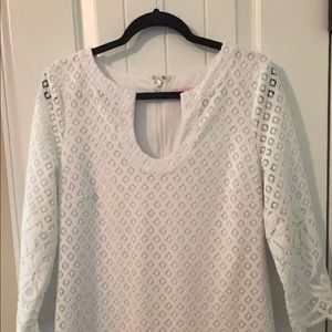 White Lily Pulitzer dress